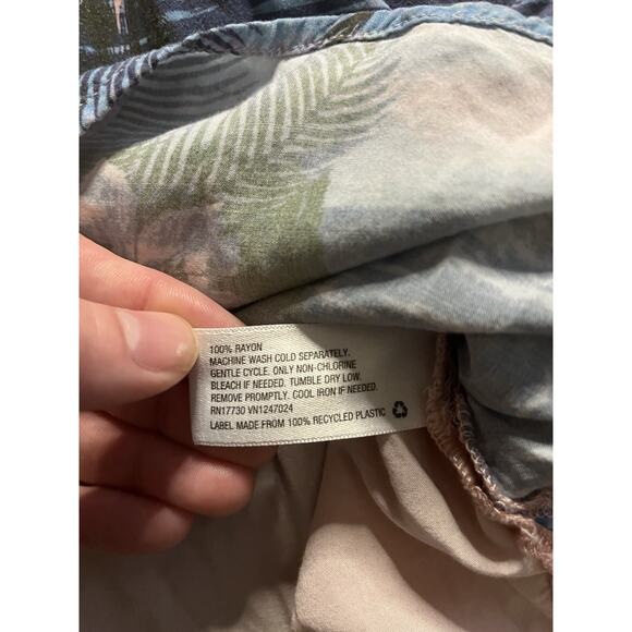 Original Use Tropical Sunset Button-Up Shirt – Size XXL - Picture 4 of 7